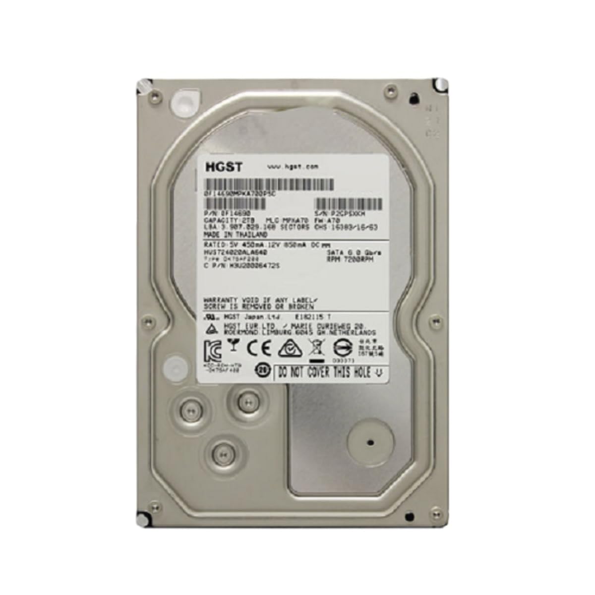 DISQUE DUR HGST 2TB